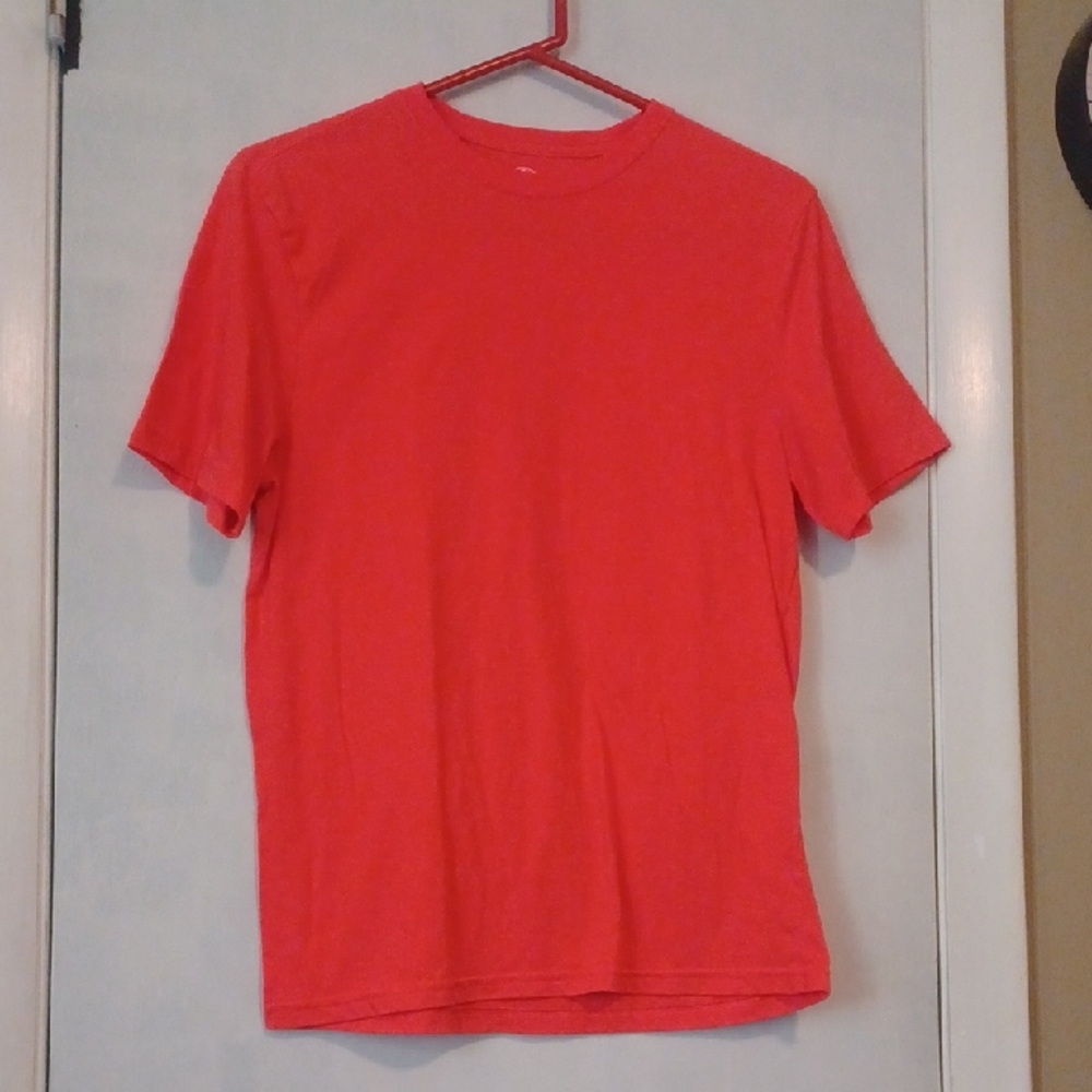 Athletic Works Vibrant Orange Short Sleeve Tee
